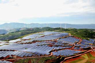 2017-5-27 貴州普安縣50MWp農業光伏電站項目-35kV小電阻接地變成套裝置發貨